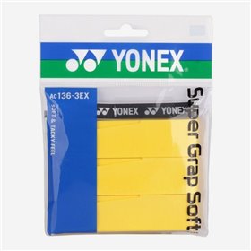 Намотки Yonex AC136EX Super Grap Soft Yellow 3pcs