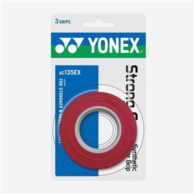 Намотки Yonex AC135EX Strong Grap Wine Red 3pcs