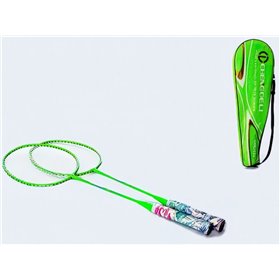 Ракетка для бадмінтону MS 3349 2 шт. Салатовий (MR53240)