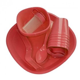 Набір для пікніка 36 предметів на 4 персони R86498 Red