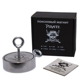 Пошуковий магніт Pirate F600х2 двосторонній (800 кг)