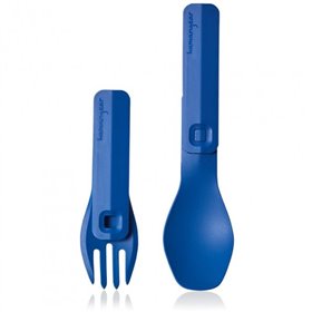 Набір приладів для їжі Humangear GoBites Click blue (синій)