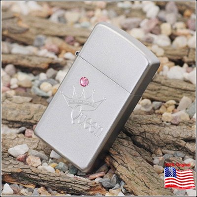 Запальничка Zippo 24572 QUEEN сіра 24572