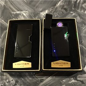 Запальничка Usb Кругової Електроімпульс 43612 Чорна