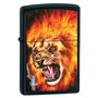 Бензинова запальничка Zippo 28003 FLAMING LION (Палаючий лев).