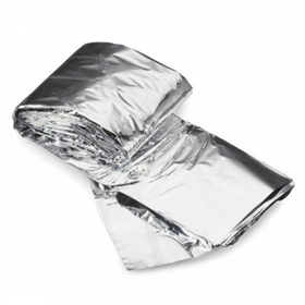 Термопокривало з алюмінієвим напиленням Tramp TRA-238 200х130 см Silver