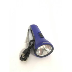 Ліхтарик Tiross TS-1851 (micro usb charge) Blue