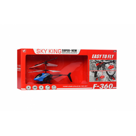 Радіокеровані вертольоти Вертоліт Sky King F-360,синій (PL001013)