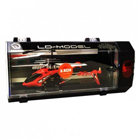 Іграшковий вертоліт LD-662 на радіокеруванні 22 см (Червоний)