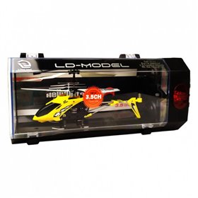 Іграшковий вертоліт LD-662 на радіокеруванні 22 см (Жовтий)