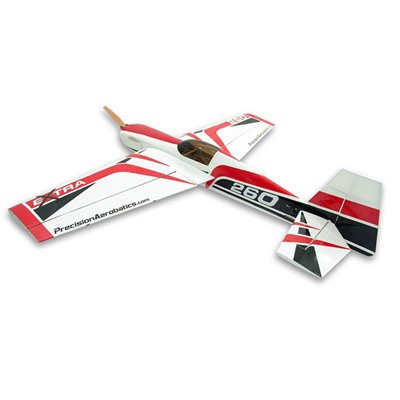 Літак Precision Aerobatics Extra 260 1219мм 3D KIT червоний