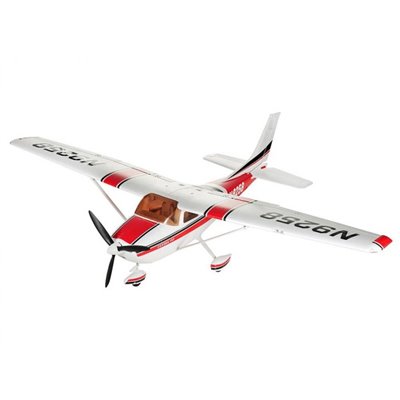 Літак TOP-RC Cessna 182 RTF 1410 мм 6CH (червоний) з закрилками