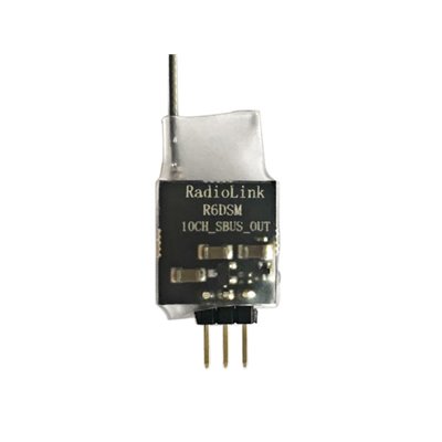 Приймач міні RadioLink Electronics R6DSM SBUS для авіамоделей (2722224436844)