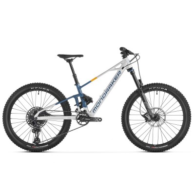Підлітковий двопідвісний велосипед MONDRAKER F-TRICK 24 120mm, Grey/Blue