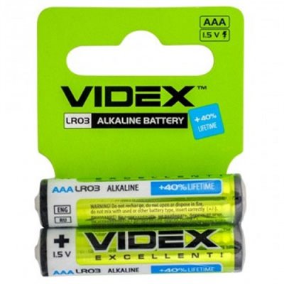 Лужна Батарейка Videx AAA LR3