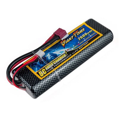 Акумулятор Dinogy Giant Power Li-Po 7.4 V 2600mAh T-Plug