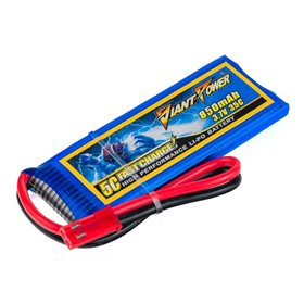 Акумулятор Giant Power (Dinogy) Li-Pol 850mAh 3.7 V 1S 35C 7х30х52мм JST