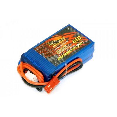 Акумулятор Dinogy Li-Pol 600mAh 11.1 V 3S 65C JST 53x30x18.4мм