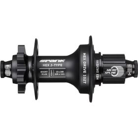 Втулка задня SPANK HEX J-Type Boost R148 Microspline 32H, Black