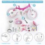 Велосипед RoyalBaby Jenny & Bunny 16, OFFICIAL UA, пурпурний