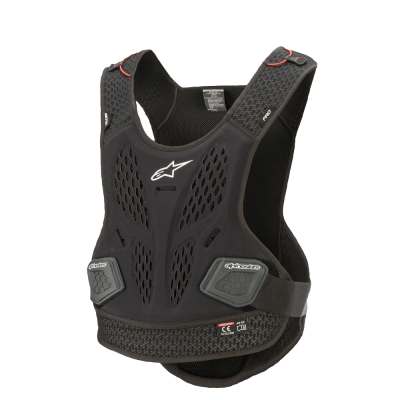Захист тіла Alpinestars BIONIC ACTION CHEST PROTECTOR BLACK RED, XL/2XL