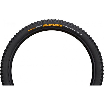 Покришка Continental Der Baron Projekt 26 x2. 4, фолдінг, Tubeless, ProTection Apex, Skin