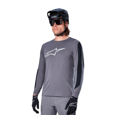 Джерсі Alpinestars A-DURA DRI ASTAR LS JERSEY DARK GRAY, XXL