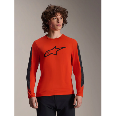 Джерсі Alpinestars A-DURA ASTAR LS JERSEY SPICY ORNGE, L