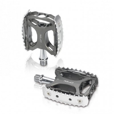 Педалі XLC PD-M17, 330 гр, чорно-сірі