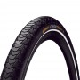 Покришка Continental Contact Plus, 28 | 700 x 28C | 28 x 1 5/8 x 1 1/8, чорна, світловідбиваюча, не складна