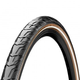 Покришка Continental Ride City 28 | / 700 x 35C чорна/коричнева, не складна, світловідбиваюча