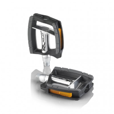 Педалі XLC PD-C09, 335 гр, сріблясто-чорні