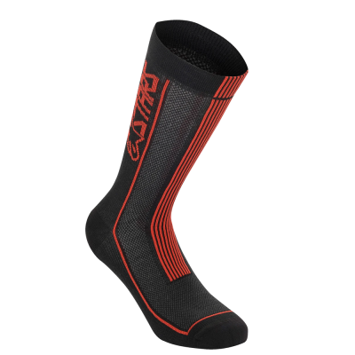 Шкарпетки Alpinestars SUMMER SOCKS 22 BLK BRIGHT RED, M