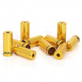 Наконечники гальмівні на сорочки XLC BR-X10, ø5, 0мм, 10шт, Золотий