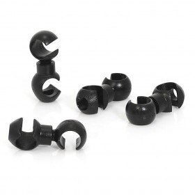 Кріплення гідролінії XLC BR-X13 S-Hook, 4шт, чорні