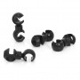 Кріплення гідролінії XLC BR-X13 S-Hook, 4шт, чорні