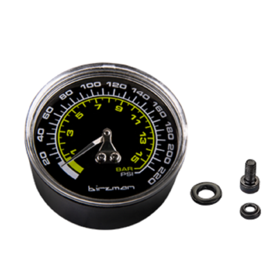 Манометр Birzman 220psi Maha Push & Twist II / III Silver Grand-Maha Push & Twist III Gunmetal