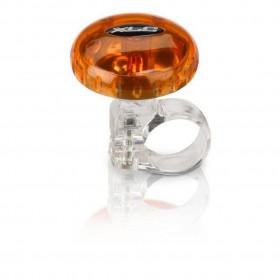 Дзвінок велосипедний XLC DD-M012, прозоро-Помаранчевий, Ø36мм