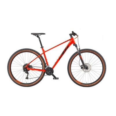 Велосипед KTM CHICAGO 291 29 рама M / 43, помаранчевий (чорний), 2022