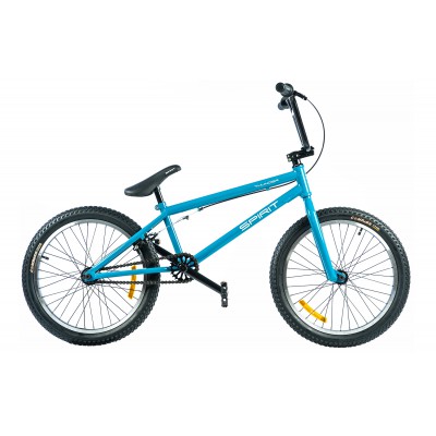 Велосипед Spirit Thunder 20, рама Uni, Блакитний / глянець, 2021