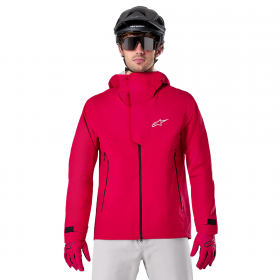 Куртка дощовик Alpinestars A-DURA ELITE RAIN JACKET RED FLUO, L