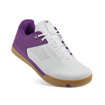 Веловзуття CrankBrothers SHOES MALLET LACE WHITE / PURPLE - GUM OUTSOLE - BERNARD KERR 11.0