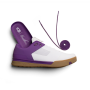 Веловзуття CrankBrothers SHOES MALLET LACE WHITE / PURPLE - GUM OUTSOLE - BERNARD KERR 11.0