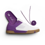 Веловзуття CrankBrothers SHOES STAMP LACE WHITE / PURPLE - GUM OUTSOLE - BERNARD KERR 10.5