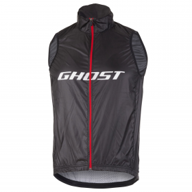 Жилет Ghost Factory Racing, XXL, чорно-червоно-білий