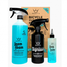 Набір для мийки Peaty's Gift Pack, шампунь 1L / дегризер 500ml / мастило ланцюга 120ml, All-Weather