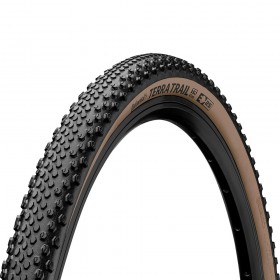 Покришка бескамерная Continental Terra Trail ShieldWall 28 | 700 x 40C | 28 x 1.50 чорна/коричневая