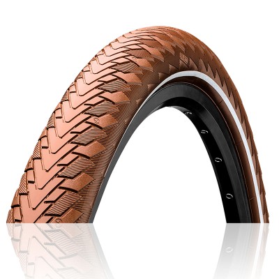 Покришка Continental CONTACT Cruiser, 28 x2.00, 50-622, коричнева, не складна, світловідбиваюча, SafetySystem Breaker, 960гр.