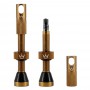 Ніпелі Peaty's x Chris King Tubeless Valves, 42mm, Bourbon