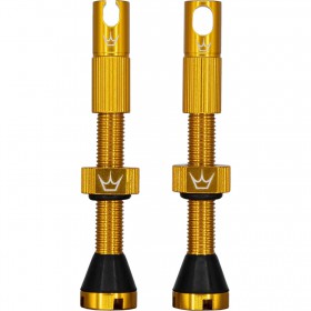 Ніпелі Peaty's x Chris King Tubeless Valves, 42mm, Gold